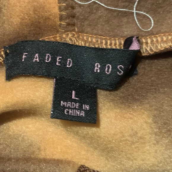 Faded rose tie dye hoodie - Picture 2 of 3